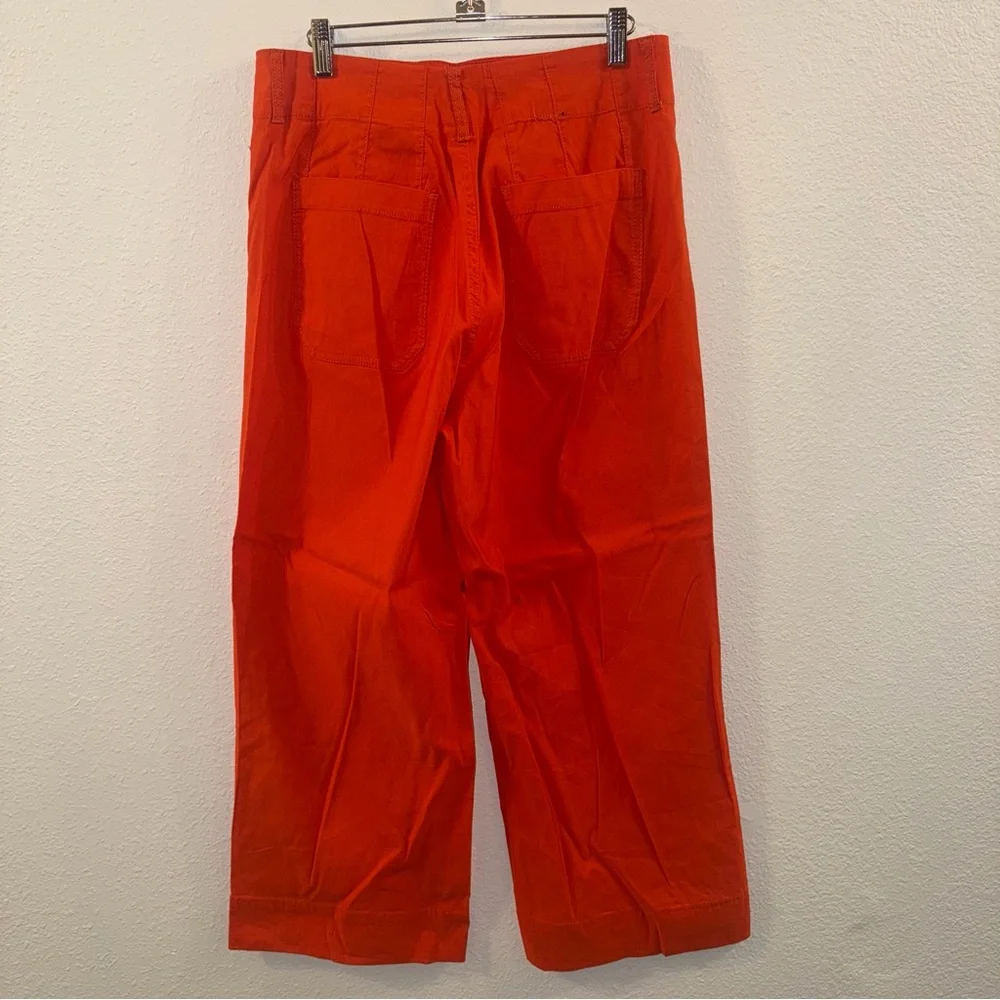 Anthropologie The Colette Magic Fabric Crop Wide-Leg Pants by Maeve. - Picture 4 of 4